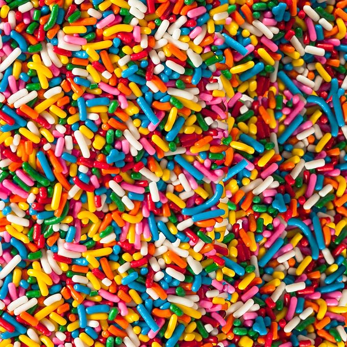 Birch & Meadow Rainbow Sprinkles, 12.8 oz, Fun & Decorative Topping