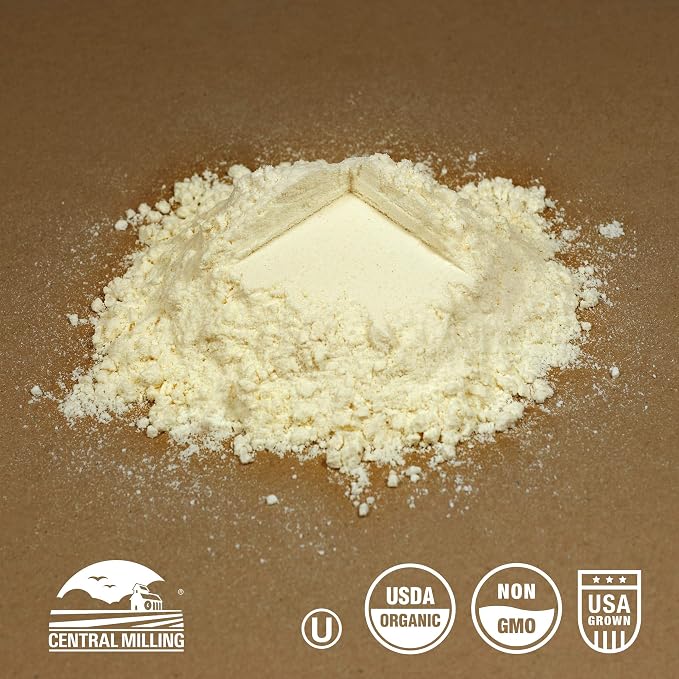 CENTRAL MILLING 100% Organic Artisan Bread Flour - 25 lbs - Old World