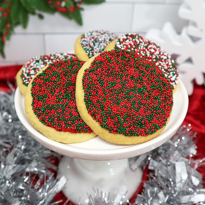 Mystic Sprinkles 4 Cell Sprinkle Assortments (O Christmas Tree, Petite)