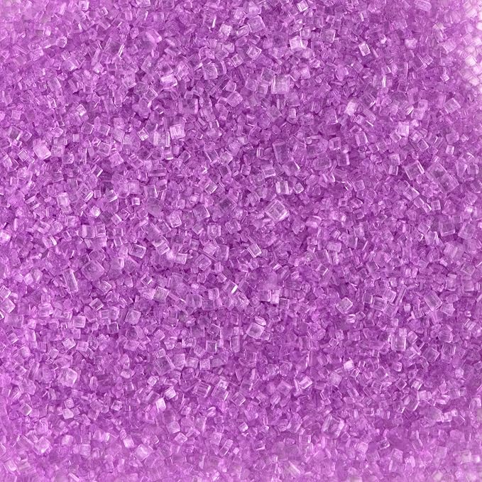 Sweets Indeed Dye Free Purple Sugar, Dye Free, Edible Sprinkles, No Artificial Dyes, Perfect for Cake Decorations, Baking, Ice Cream, Cookies, Cupcake Topper 3.35 ounces (Dye Free Purple Sugar)