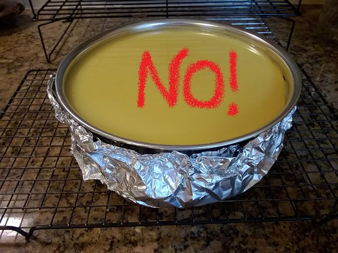 EASY BATH CHEESECAKE WRAP- Springform Pan Protector