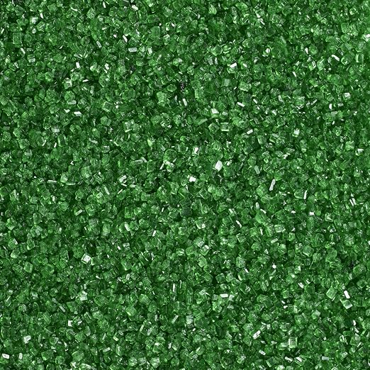 DecoPac Sanding Sugar | Green Edible Sugar Sprinkles | 33oz | Edible Sanding Sugar in Handheld Container | Made In USA | Sugar Sprinkle Mix For Cakes, Cupcakes, Cookies, Extra Large Pack | 33 Ounce - Green
