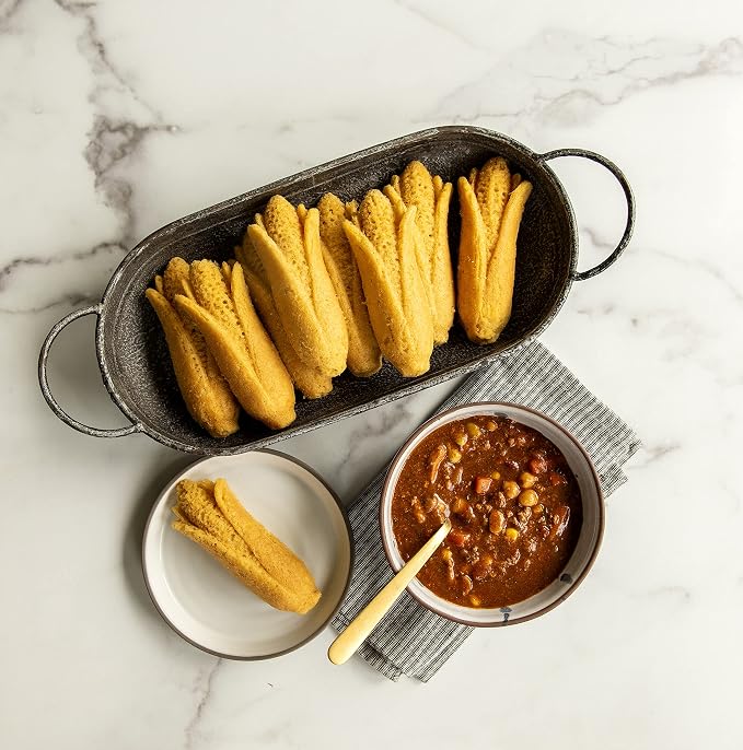 Nordic Ware Cornbread Corn Cakes Pan (Pack of 3)