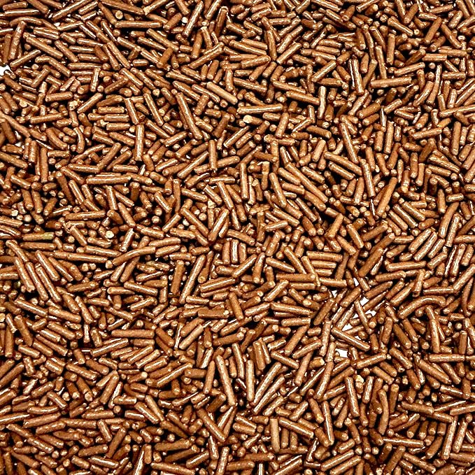 Homipooty Chocolate Soft Jimmies Sprinkles Edible Candy Jimmies Sprinkles for Cake Decorating 78g/2.75oz Cookie Cupcake Topper Ice Cream