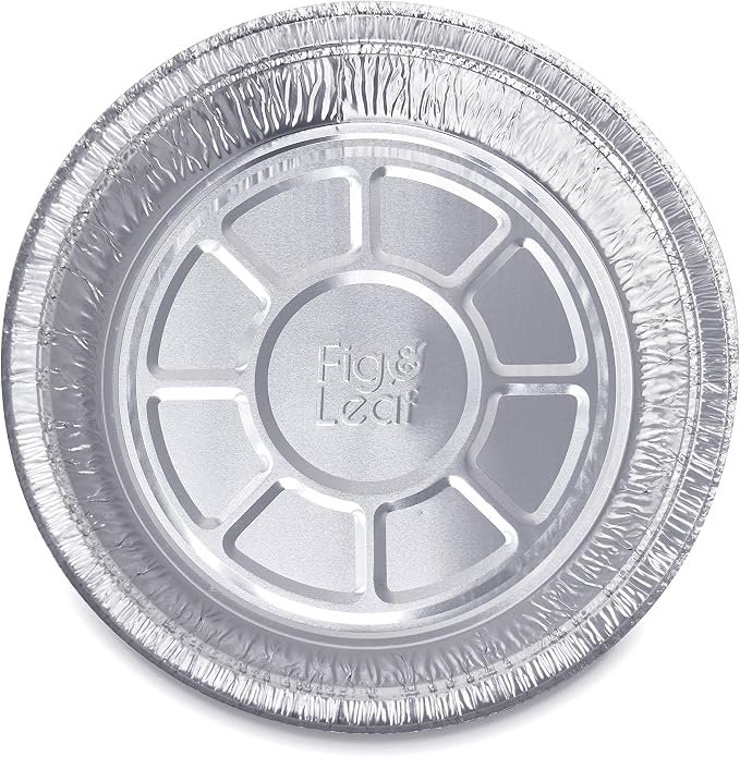 (360 Pack) Premium 7-Inch Round Foil Pans with Plastic Dome Lids l Heavy Duty l Disposable Aluminum Tin for Roasting, Baking, or Cooking