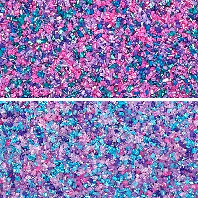 Fancy Sprinkles Cosmicpolitan Fancy Sugar Set Featuring Chromatica and Enchanted 2 Pack (4.6 OZ)