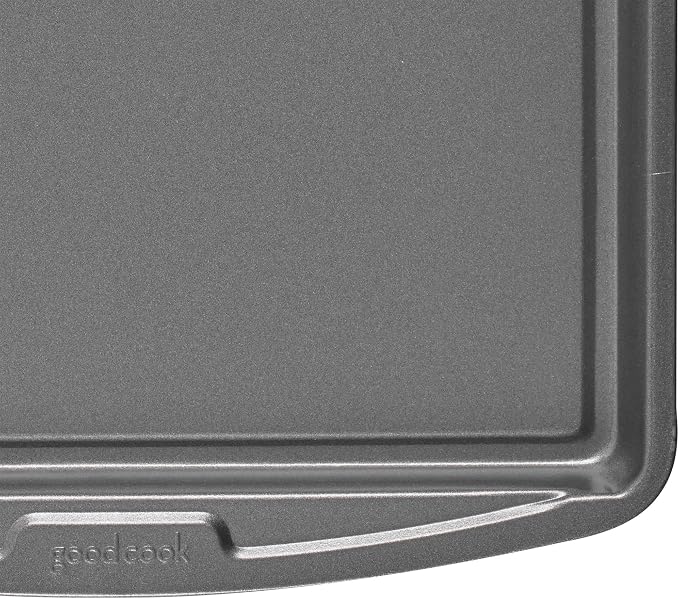 GoodCook Everyday Nonstick Steel Baking Sheet, 15" x 10", Gray
