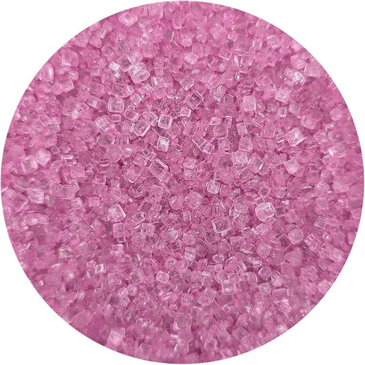 NCS Purple Coarse Sanding Sugar, Crystal Decorating Sugar for Baking & Drink Rims, 7 oz
