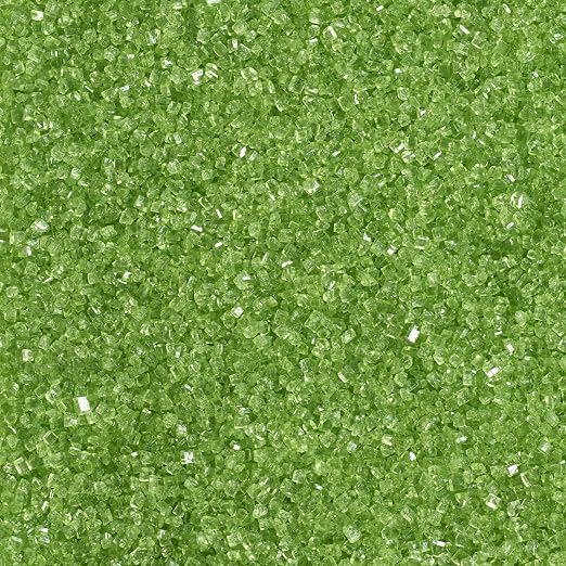 DecoPac Sanding Sugar | Lime Green Edible Sugar Sprinkles | 33oz | Edible Sanding Sugar in Handheld Container | Made In USA | Sugar Sprinkle Mix For Cakes, Cupcakes, Cookies, Extra Large Pack | 33 Ounce - Lime Green