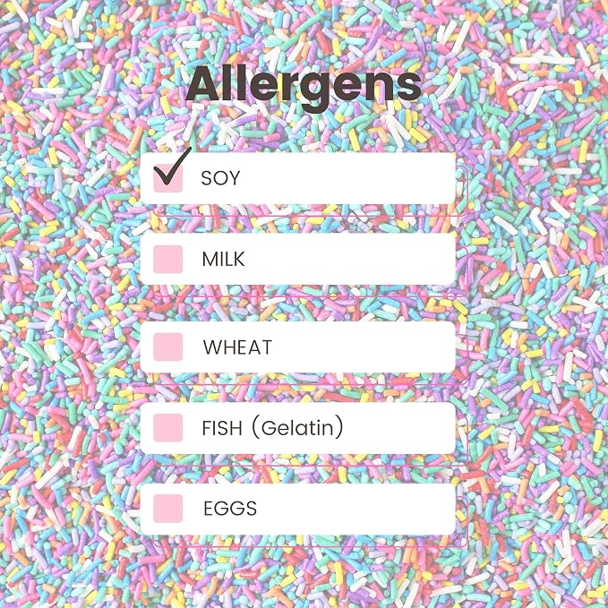 Sprinkle Pop Ultimate Unicorn Rainbow Jimmies Sprinkle Mix| Pink Purple Green Blue Yellow Orange Red White Sprinkles| Birthday Sprinkles Made in USA for Decorating Cake Cupcakes Cookies Ice Cream, 2oz