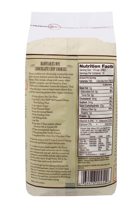 Bob's Red Mill Gluten Free All Purpose Baking Flour, 22 Oz (4 Pack)