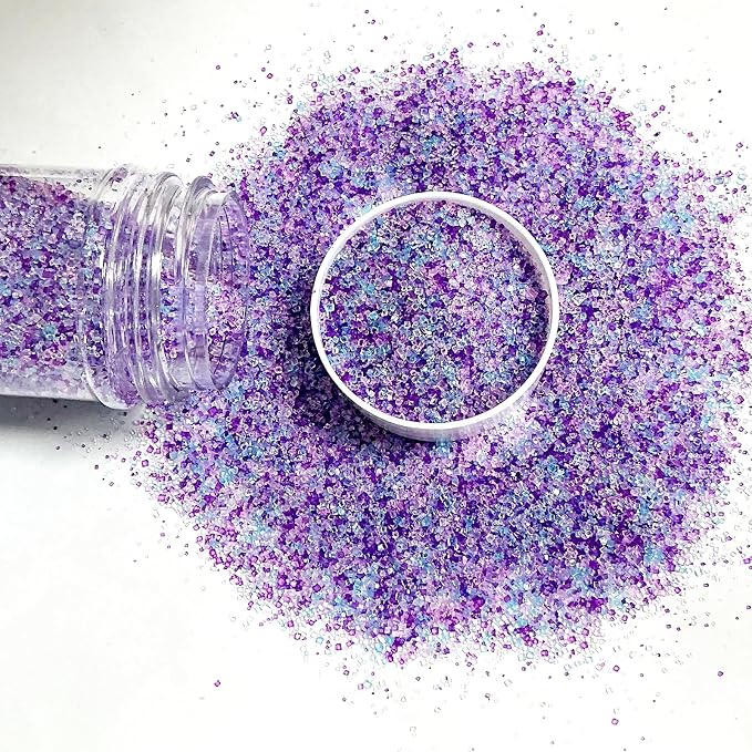 Edible Mermaid Sanding Sugar Sprinkles 142g/ 5.01oz Sparkling Pastel Sugar Crystals for cake decorating for Cakes, Cookies, Cupcakes, Ice Cream Topping and Rimming Sugar