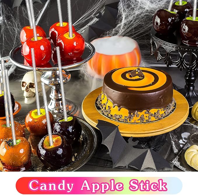Zopeal 200 Pcs Acrylic Lollipop Sticks Clear Cake Pops Rods Cake Topper Candy Cupcake Treat Stick for Wedding Chocolate Cookie Dessert Handmade DIY Crafts Party Decor Gardening(6 x 0.12 Inches,Clear)