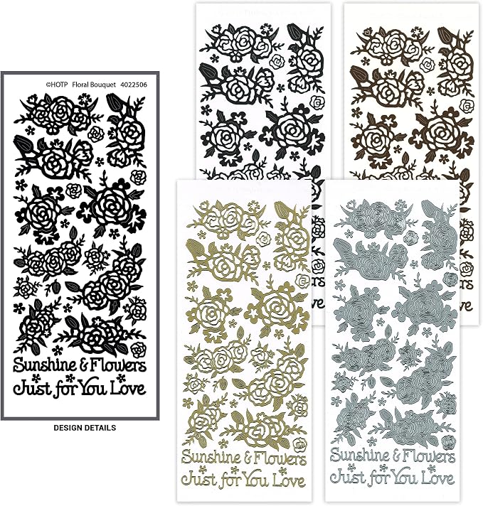 Paper Wishes – Dazzles Stickers Collection | Unique Stickers for Scrapbooking, Cardmaking, Gifts and All of Your DIY Crafting, Art and Creative Projects - Inspiration at Your Fingertips