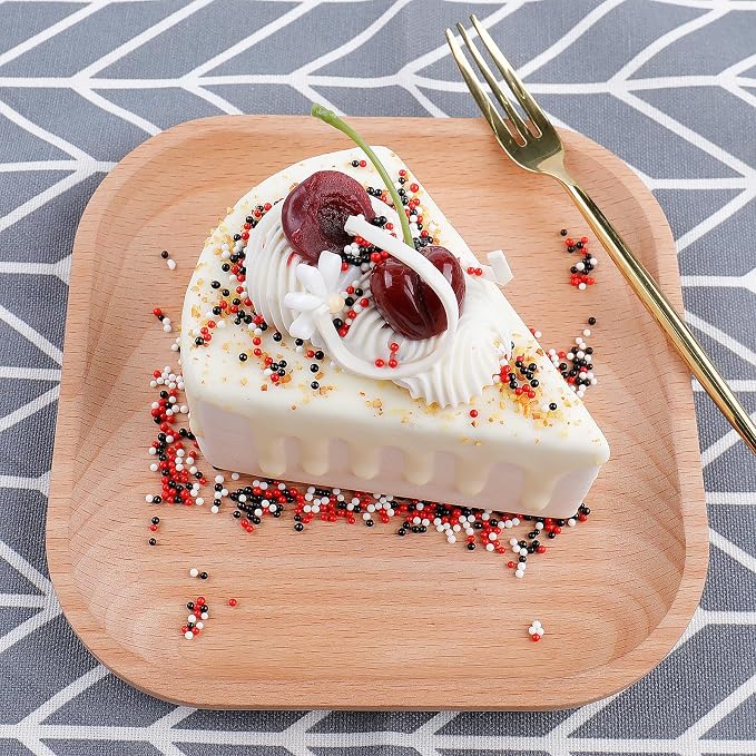 Black, Red & White Nonpareils Sprinkles - 4.6oz Edible 2mm Dot Sprinkles | Sprinkles for Cake Decorating, Cupcake, Cookie, Baking, Donuts, Ice Cream Toppings