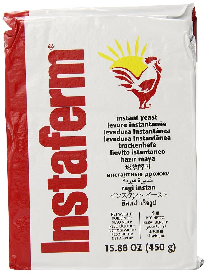 Lallemand Instaferm Instant Dry Yeast Leavening Agent, Red, 1 Pound