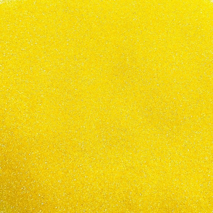 Edible Yellow Sanding Sugar Sprinkles 142g/ 5.01oz Sugar Crystals for Cake Decorating Candy Baking Decorations Ice Cream Toppings and Cookie Decorating for Valentines Halloween Christmas