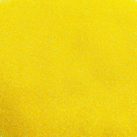 Edible Yellow Sanding Sugar Sprinkles 142g/ 5.01oz Sugar Crystals for Cake Decorating Candy Baking Decorations Ice Cream Toppings and Cookie Decorating for Valentines Halloween Christmas