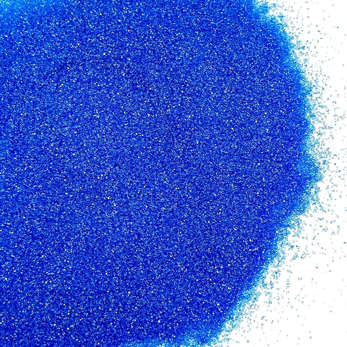 Edible Royal Blue Sanding Sugar Sprinkles 142g/ 5.01oz Sprinkles for Cake Decorating Candy Baking Decorations Ice Cream Toppings and Cookie Decorating for Wedding Parties Valentines Halloween Christmas