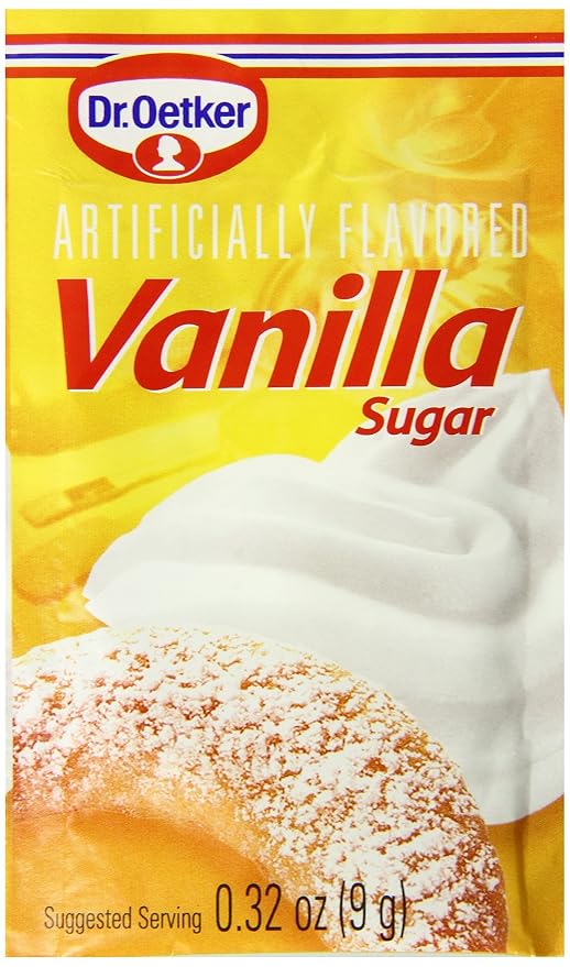 Dr. Oetker Vanilla Sugar, .32-Ounce (Pack of 12)