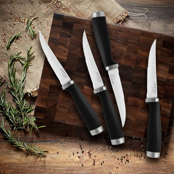 Hampton Forge Epicure–4PieceKnife Set, Stainless Steel