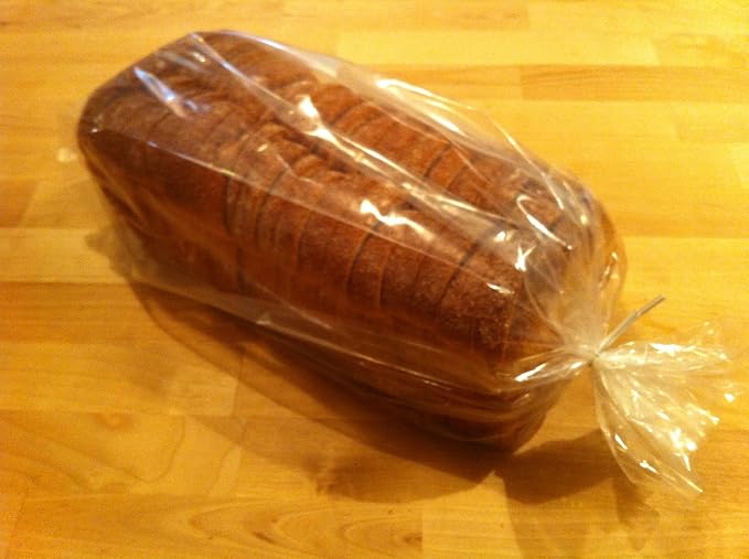Thick Bread Bags with Free Twist Ties, 100 Count (Pack of 1)