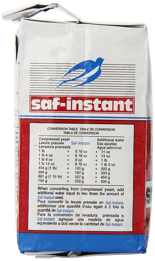 LeSaffre Saf-Instant Yeast, Red, 2 Pound
