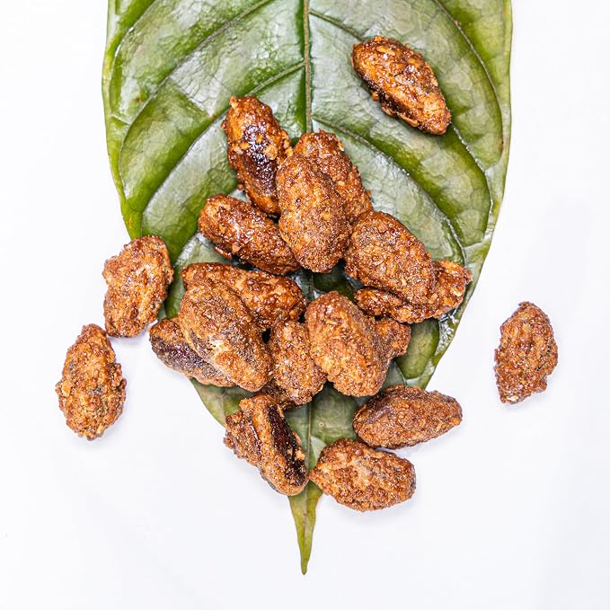 Nahuatl 100% Costa Rican organic caramelized cacao beans, Whole food, Gluten and lactose free, Vegan, Artisan, Source of fiber Keto and Non-GMO, (100g / 3.5Oz).