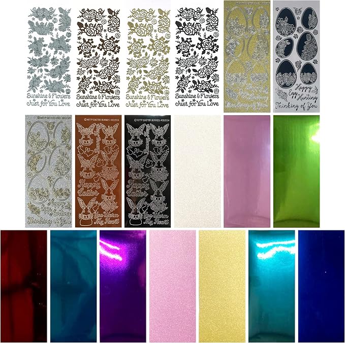Paper Wishes – Dazzles Stickers Collection | Unique Stickers for Scrapbooking, Cardmaking, Gifts and All of Your DIY Crafting, Art and Creative Projects - Inspiration at Your Fingertips
