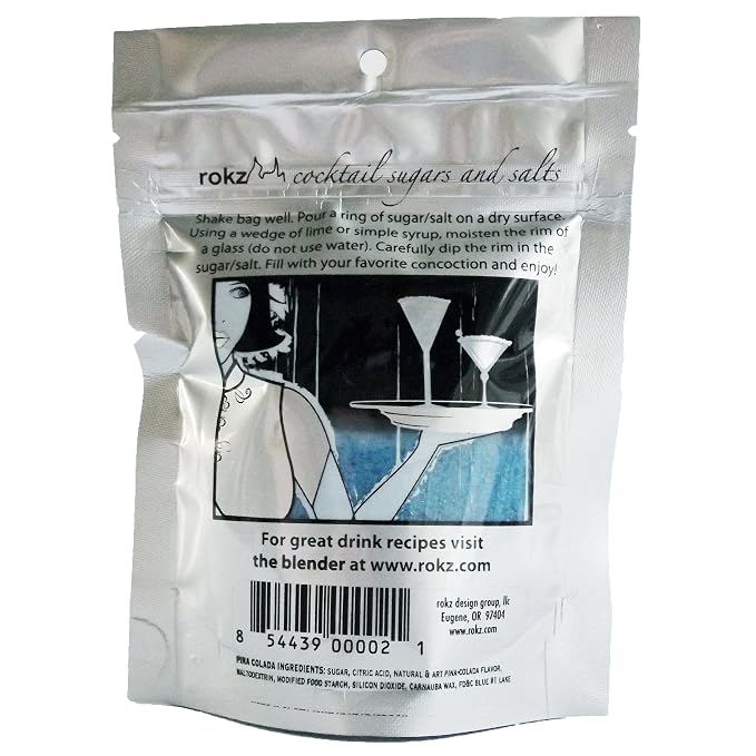 Rokz Pina Colada Cocktail Sugar, 5 Ounce