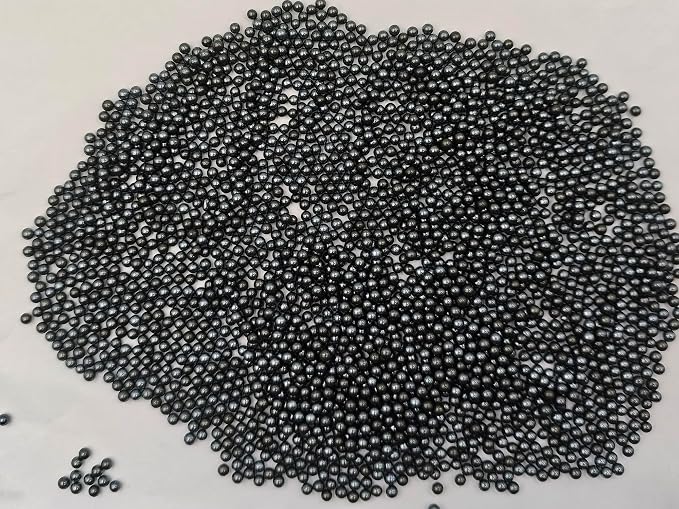 Edible Black Pearl Sugar Sprinkles 3.9 oz, 4mm Candy Pearls Ideal for Baking,Cake and Cupcake Toppers,Cookie Decoration,Ice Cream Topping,Wedding Shower Valentines Halloween Christmas