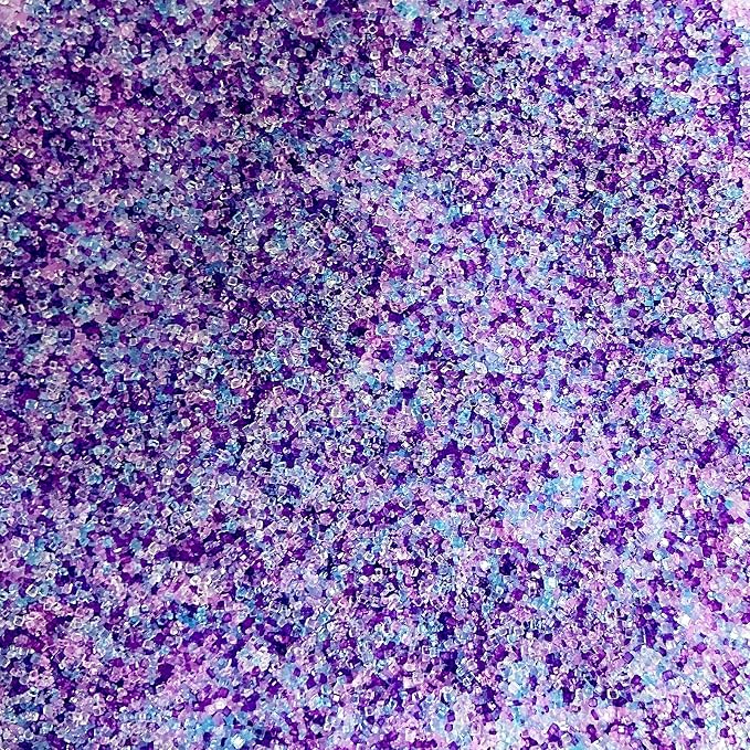 Edible Mermaid Sanding Sugar Sprinkles 142g/ 5.01oz Sparkling Pastel Sugar Crystals for cake decorating for Cakes, Cookies, Cupcakes, Ice Cream Topping and Rimming Sugar