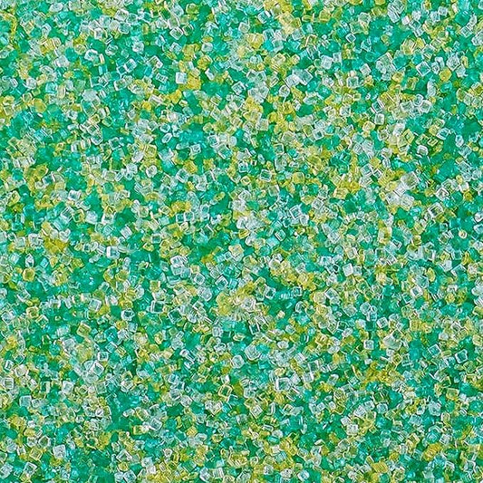Green Sanding Sugar for Baking, St. Patricks Day Sprinkles for Cake Decorating,130g/4.59oz Sugar Sprinkles for Cupcake, Cookie and Donuts Toppings