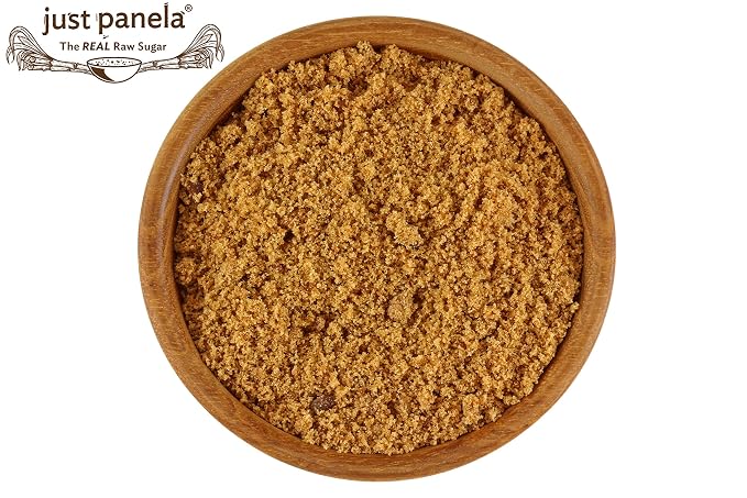 Just Panela Organic Unrefined Cane Sugar 5 Pound Pack of 1 | 100% Unprocessed, Raw Sugar | Panela Great for Baking, Cooking & Sweetening | Healthier Alternative to Regular Refined Sugar