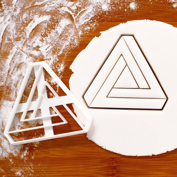 Impossible Triangle Cookie Cutter, 1 piece - Bakerlogy