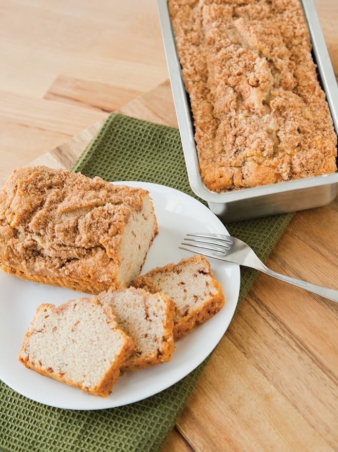 Fox Run Loaf Pan Stainless Steel Baking, 8.5 x 4.5 x 2.25 inches, Rectangular | Heat Safe Up To 536 F | Durable Stainless Steel Baking Pan | Bake Standard Sized Bread Loaves | Bread Baking Essential