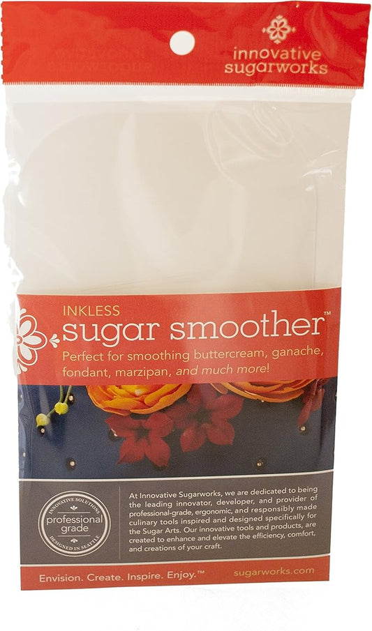 Innovative Sugarworks Sugar inkless Smoothers for Fondant, Modeling Chocolate, Sugarcraft, and Cake Decorating (3 Large (2 Thin,1 Thick) and 3 Small (2 Thin,1 Thick))