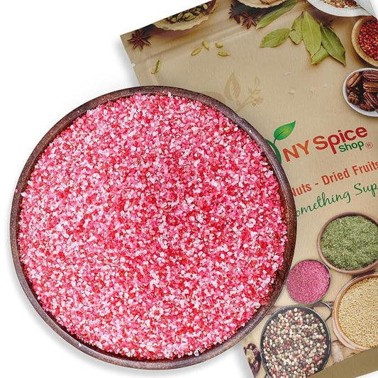 NY Spice Shop Sanding Sugar - 1 Pound Sanding Sugar Red Pink Decorative Sugars Crystals for Sweet treat - sprinkles sugars for Cupcakes Cookies Cakes Dessert Decorating