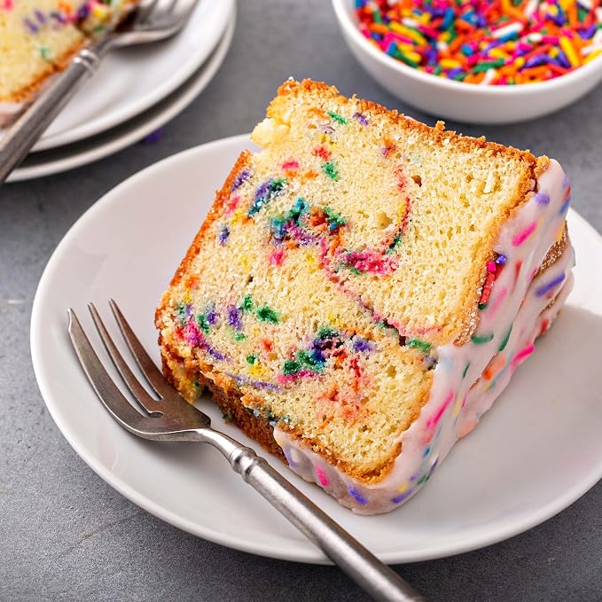 Yupik Rainbow Sprinkles, 2.2 lb (35.2 oz), Low Sugar, Cholesterol-Free, Sodium-Free, Kosher, Ideal for Baking, and Decorating Ice Cream, Cakes, Cookies, Cupcakes, and Donuts