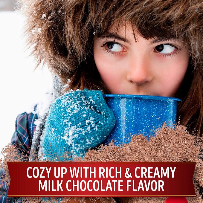 Swiss Miss Milk Chocolate Flavor Hot Cocoa Mix,1.38 oz. 50-Count,(Pack of 2)