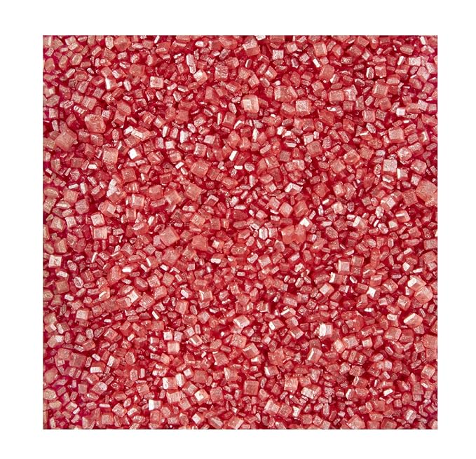Wilton Pearilized Sugar Food Decorative, Ruby,Red (Pack of 2)