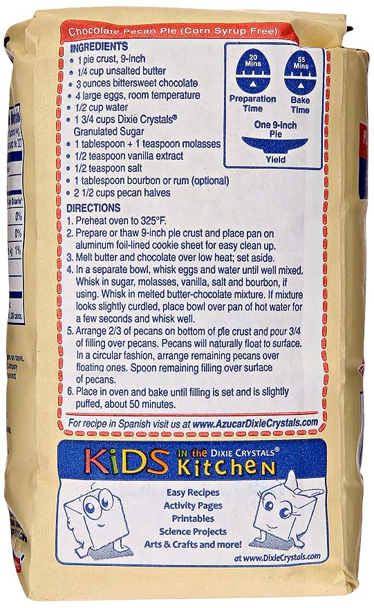 Imperial Sugar Dixie Crystals Extra Fine Granulated Sugar, 2 lb