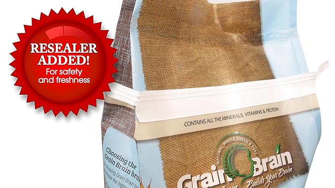 Grain Brain Organic White Spelt Flour (5 LB) All Purpose Flour