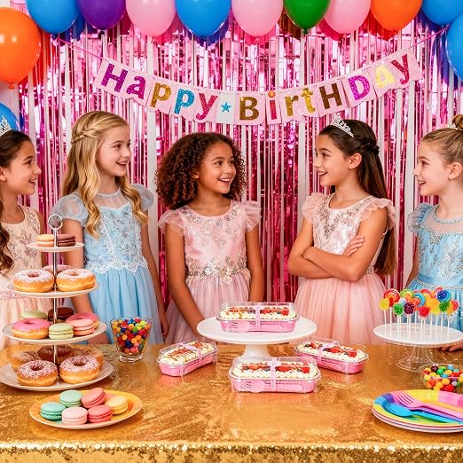 NPLUX 100 Pack Mini Cake Pans with Lids and Spoons Rectangular Aluminum Foil Baking Pans Mini Cheesecake Containers, Graduation Gifts Party Favors(6.8oz)