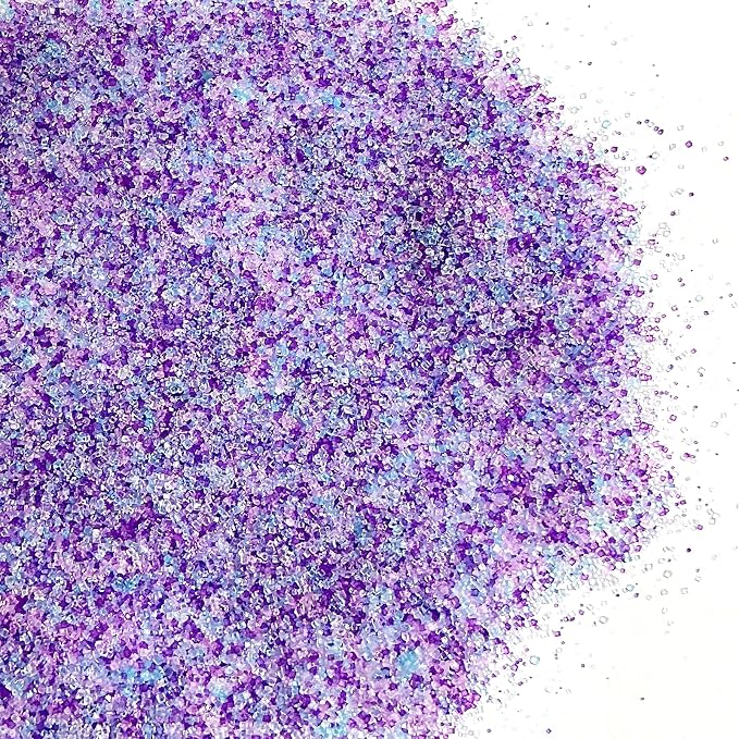 Edible Mermaid Sanding Sugar Sprinkles 142g/ 5.01oz Sparkling Pastel Sugar Crystals for cake decorating for Cakes, Cookies, Cupcakes, Ice Cream Topping and Rimming Sugar