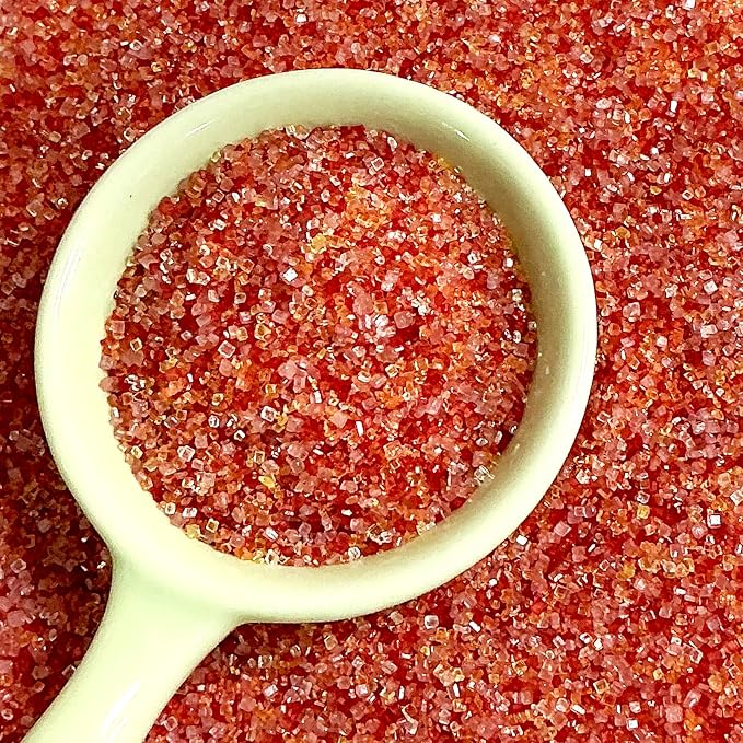 Edible Autumn Sanding Sugar Sprinkles 142g/ 5.01oz fall Thanksgiving Themed Sanding Sugar for Baking and Decorating Topping Cake Cookie Cupcake Topper Ice Cream Supplies
