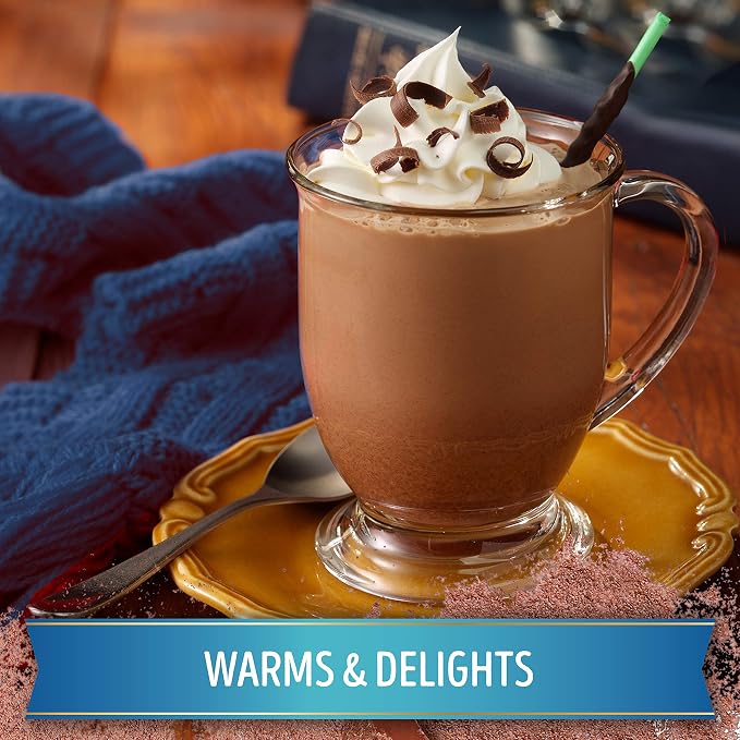 Swiss Miss Chocolate Hot Cocoa Mix With Marshmallows, Hot Cocoa Bar Supplies, 1.38 oz., 8-Count Envelopes