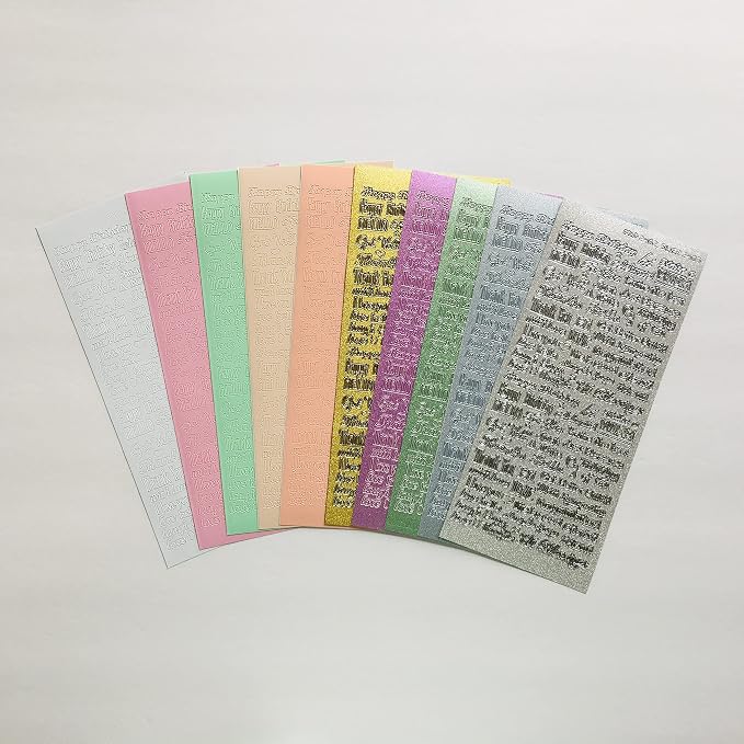Paper Wishes – Dazzles Stickers Collection | Unique Stickers for Scrapbooking, Cardmaking, Gifts and All of Your DIY Crafting, Art and Creative Projects - Inspiration at Your Fingertips