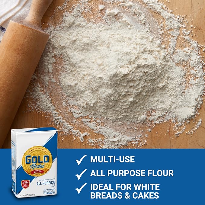 Gold Medal All Purpose Flour, 5 lb (Pack of 2)
