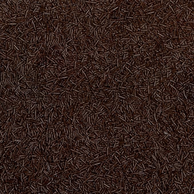 Fancy Sprinkles Chocolate Crunchy Jimmies | Brownie Flavored Chocolate Sprinkles for Cake, Cupcake & Ice Cream | Classic & Funfetti Baking | Everyday & Birthday | 1 Pack (0.5c)